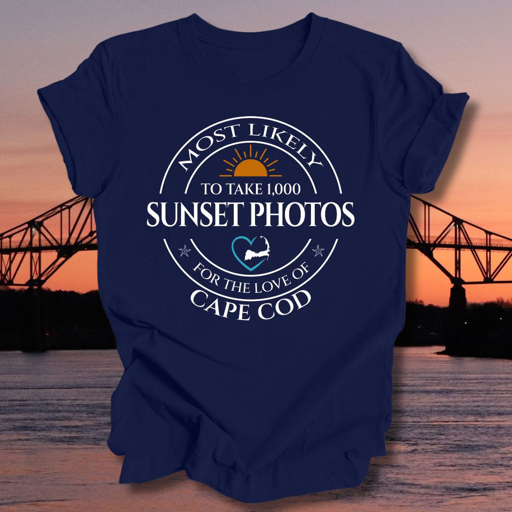 MOST LIKELY to take 1,000 SUNSET PHOTOS Unisex T-shirt