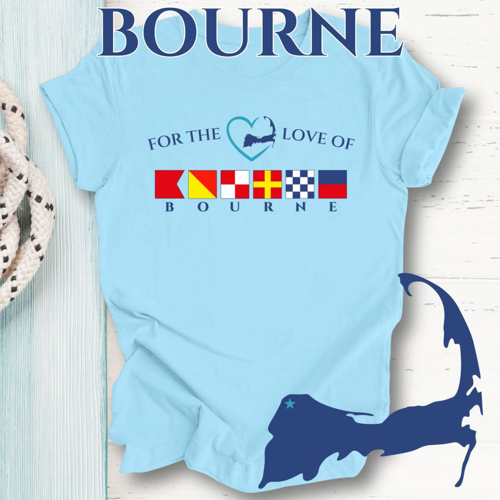 BOURNE - Nautical Flag Unisex T-Shirt