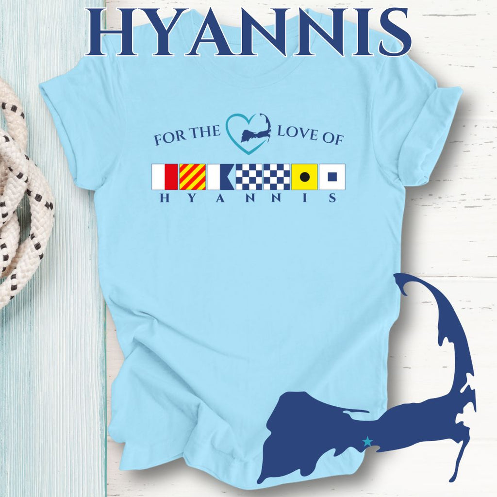 HYANNIS - Nautical Flag Unisex T-Shirt