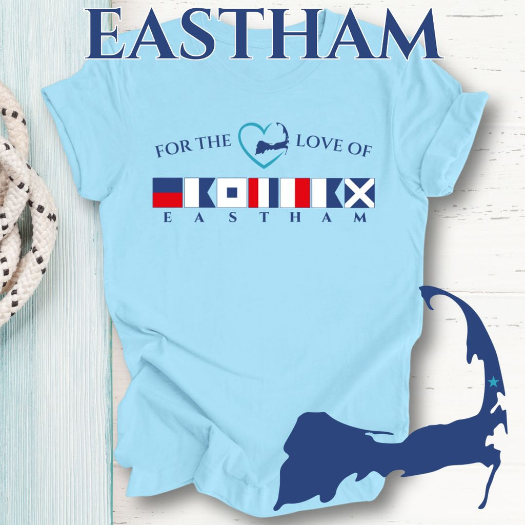 EASTHAM - Nautical Flag Unisex T-Shirt