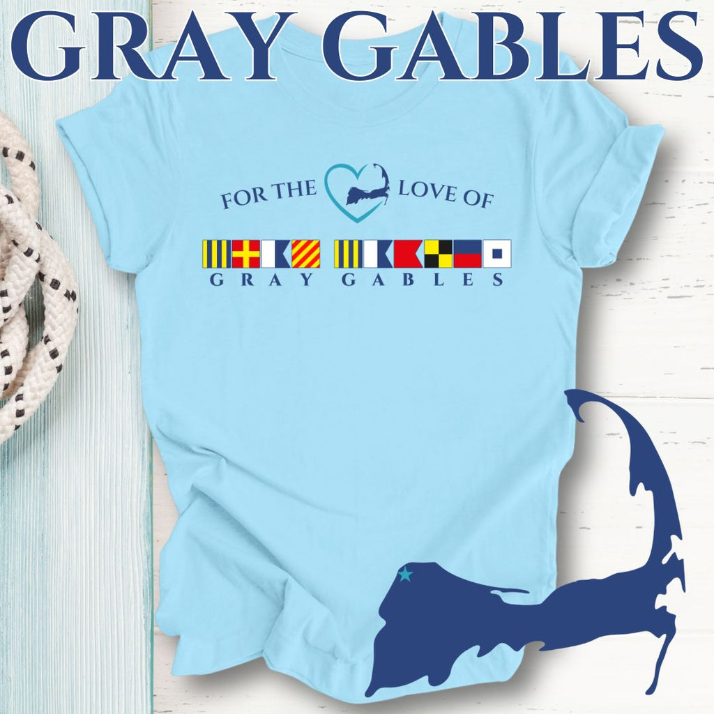 GRAY GABLES - Nautical Flag Unisex T-Shirt