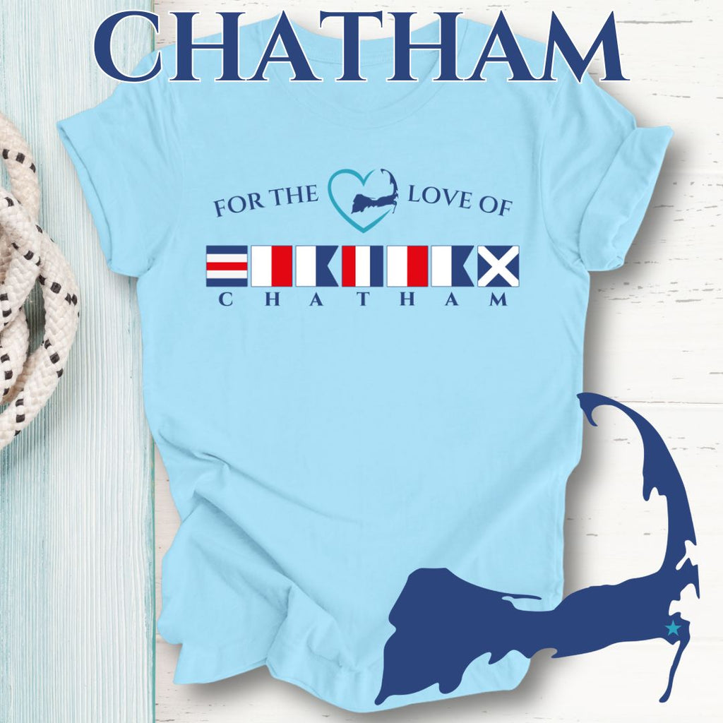 CHATHAM - Nautical Flag Unisex T-Shirt