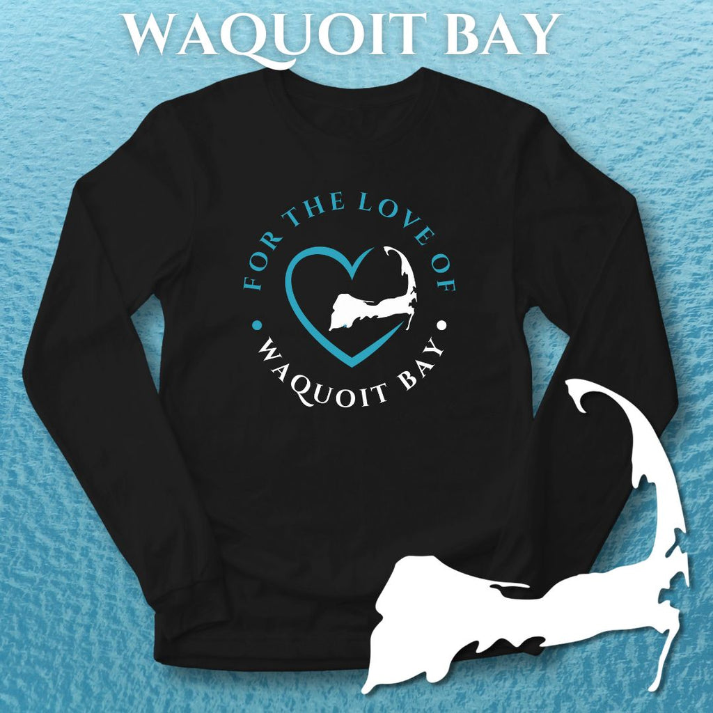 FAVORITE PLACE - For the Love of WAQUOIT BAY Unisex Long Sleeve Tee