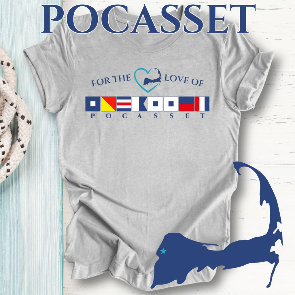 POCASSET - Nautical Flag Unisex T-Shirt