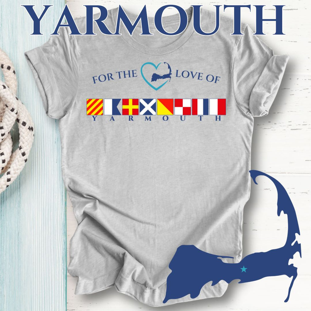 YARMOUTH - Nautical Flag Unisex T-Shirt