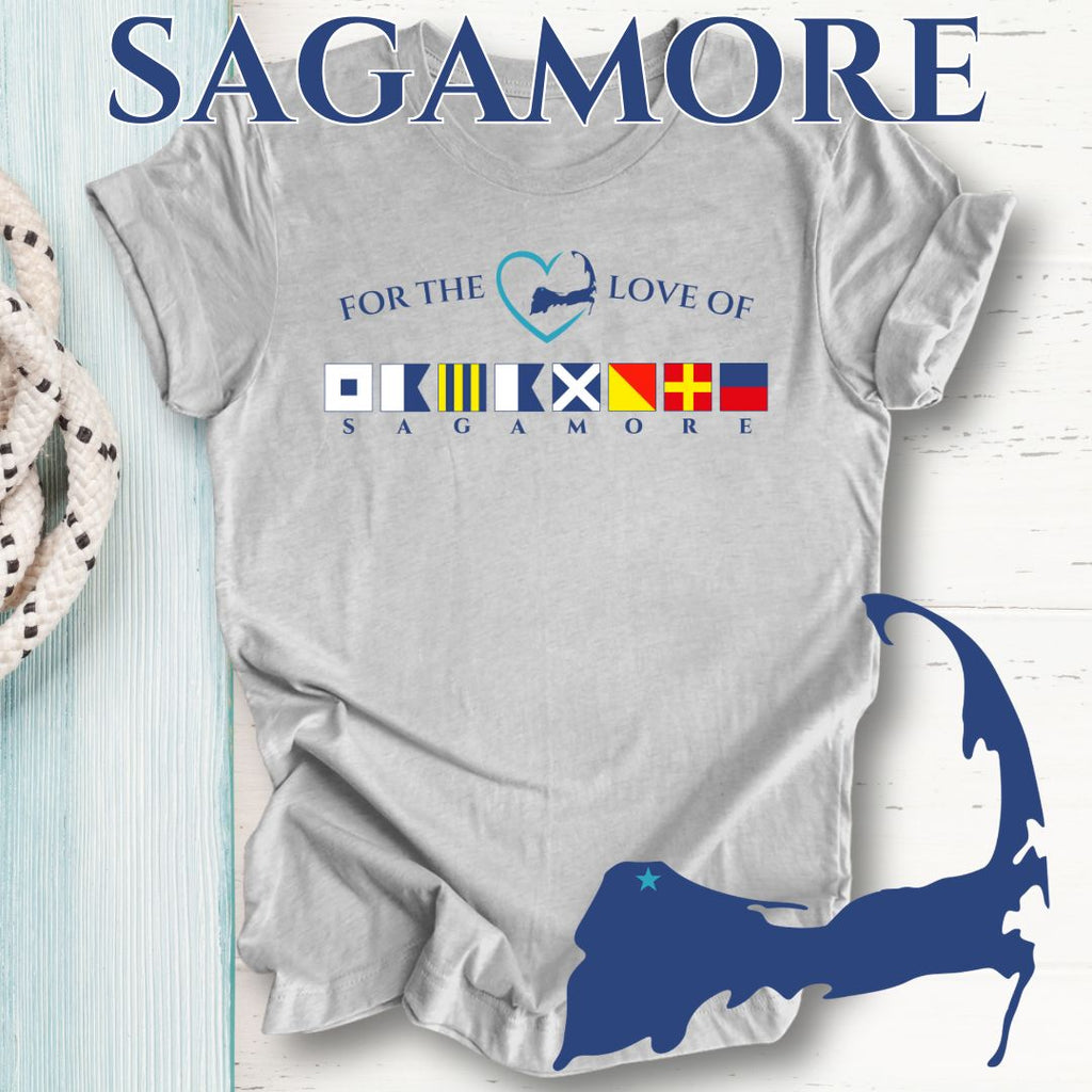 SAGAMORE - Nautical Flag Unisex T-Shirt