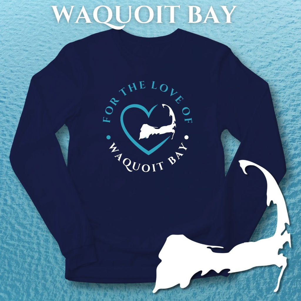 FAVORITE PLACE - For the Love of WAQUOIT BAY Unisex Long Sleeve Tee
