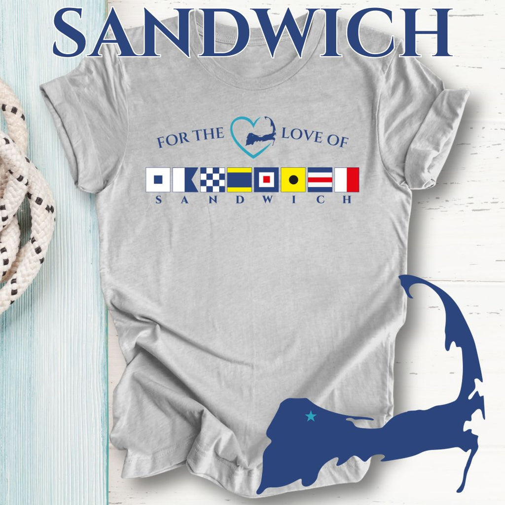 SANDWICH - Nautical Flag Unisex T-Shirt