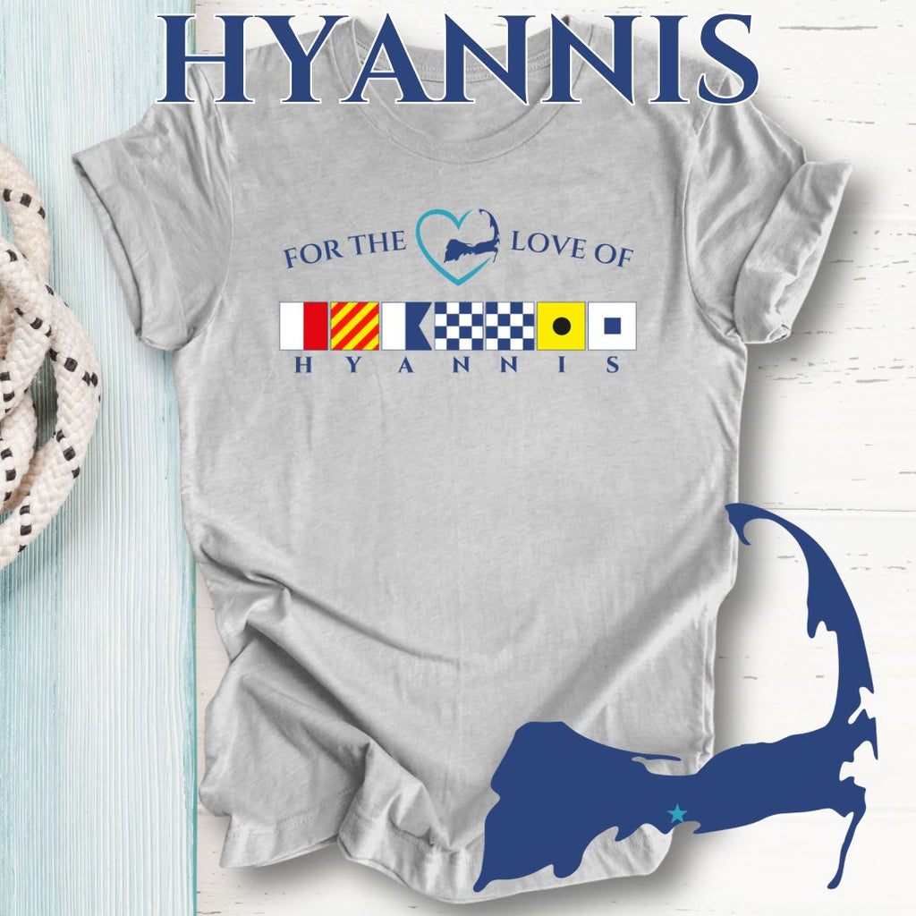 HYANNIS - Nautical Flag Unisex T-Shirt