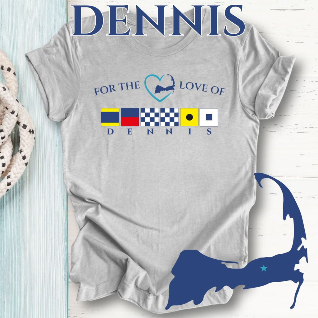 DENNIS - Nautical Flag Unisex T-Shirt