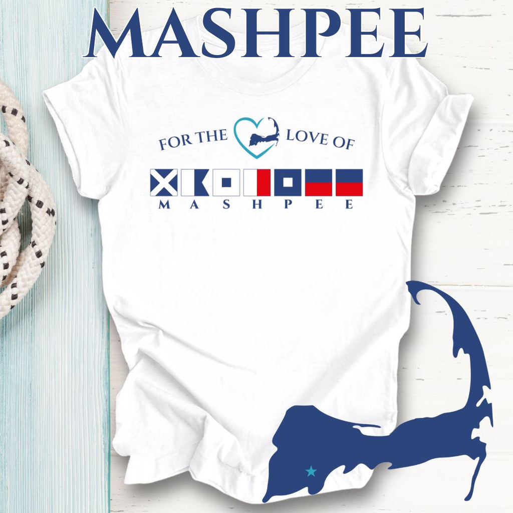 MASHPEE - Nautical Flag Unisex T-Shirt