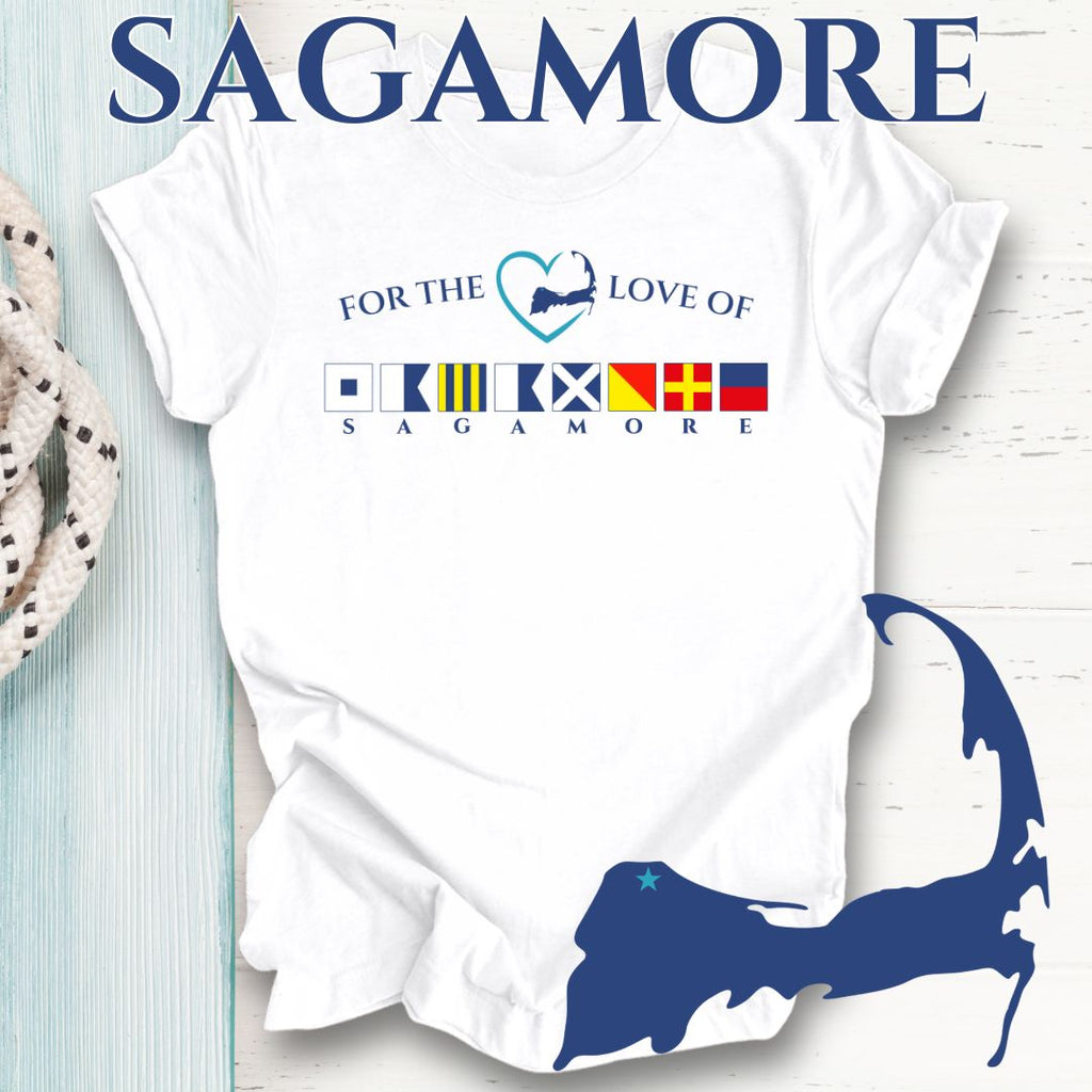 SAGAMORE - Nautical Flag Unisex T-Shirt