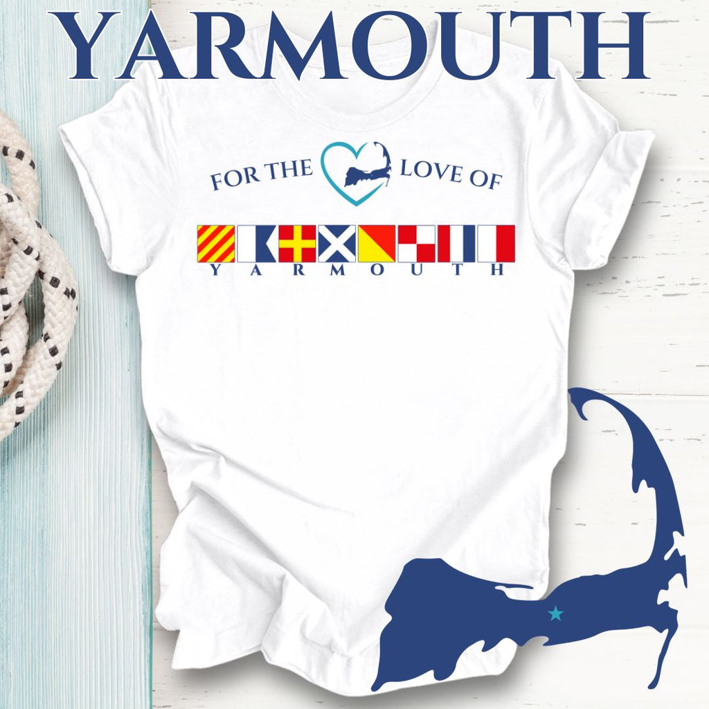 YARMOUTH - Nautical Flag Unisex T-Shirt