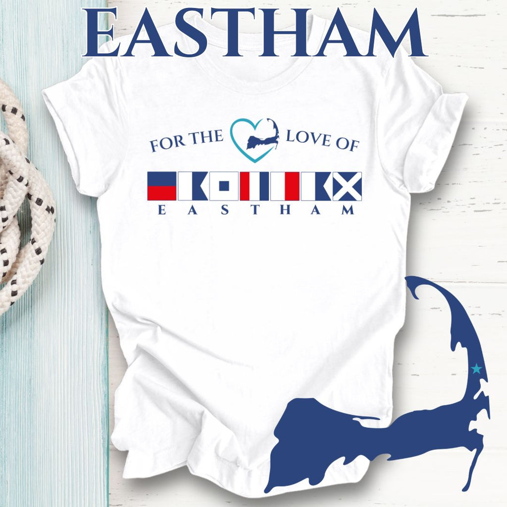 EASTHAM - Nautical Flag Unisex T-Shirt