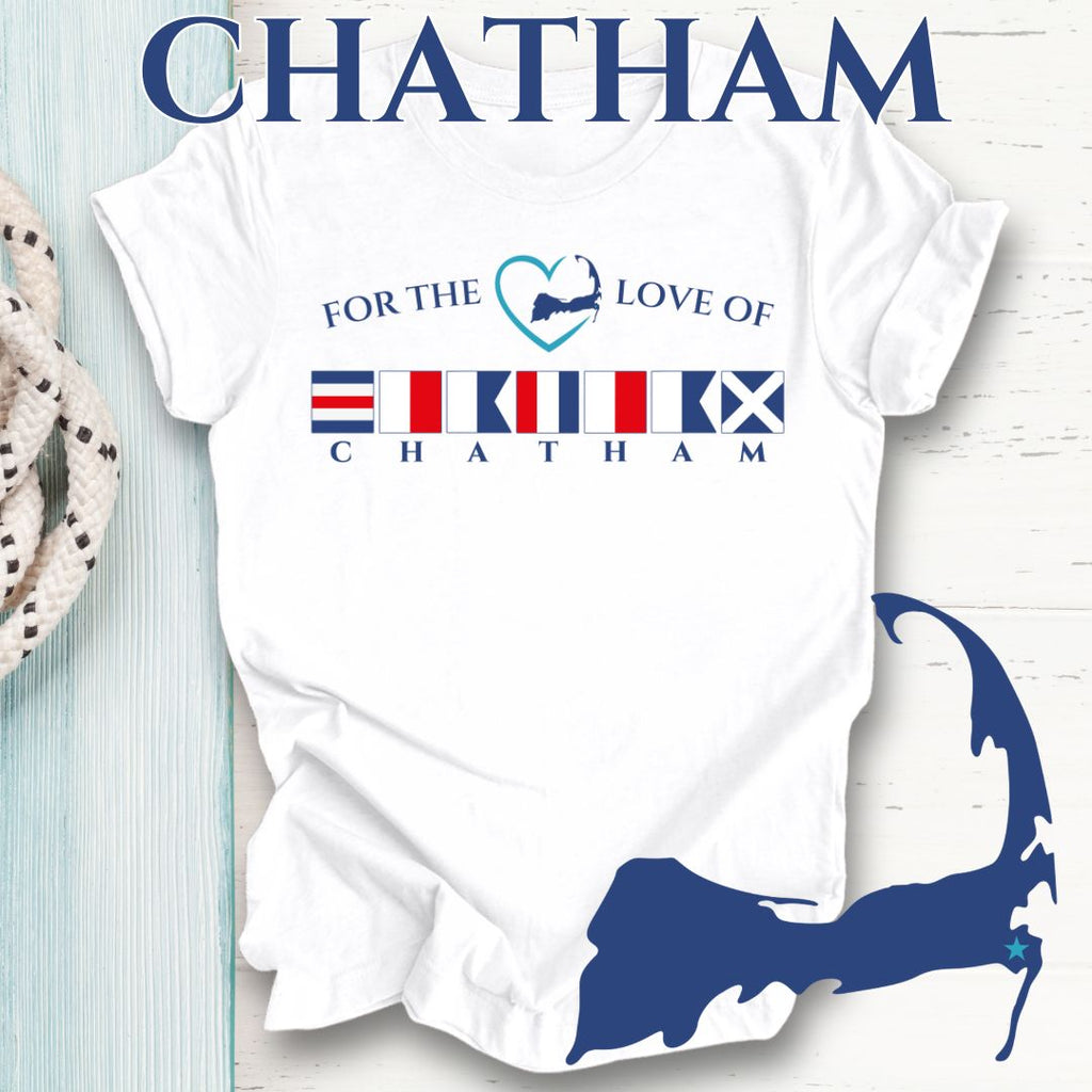 CHATHAM - Nautical Flag Unisex T-Shirt