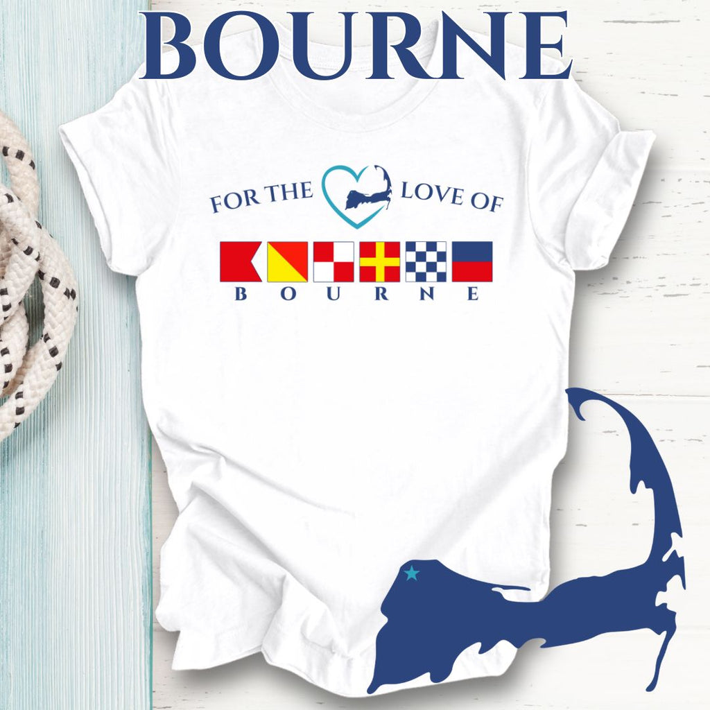 BOURNE - Nautical Flag Unisex T-Shirt