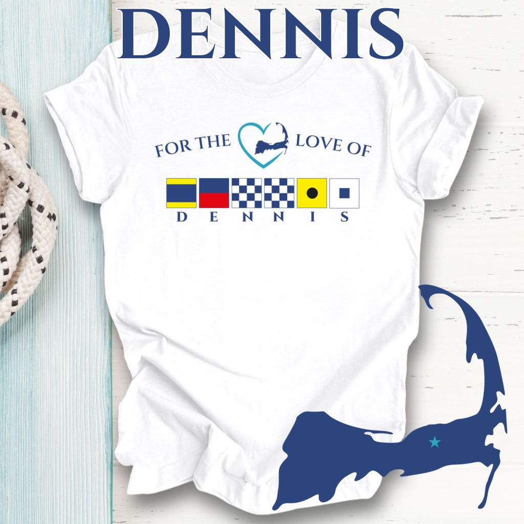 DENNIS - Nautical Flag Unisex T-Shirt
