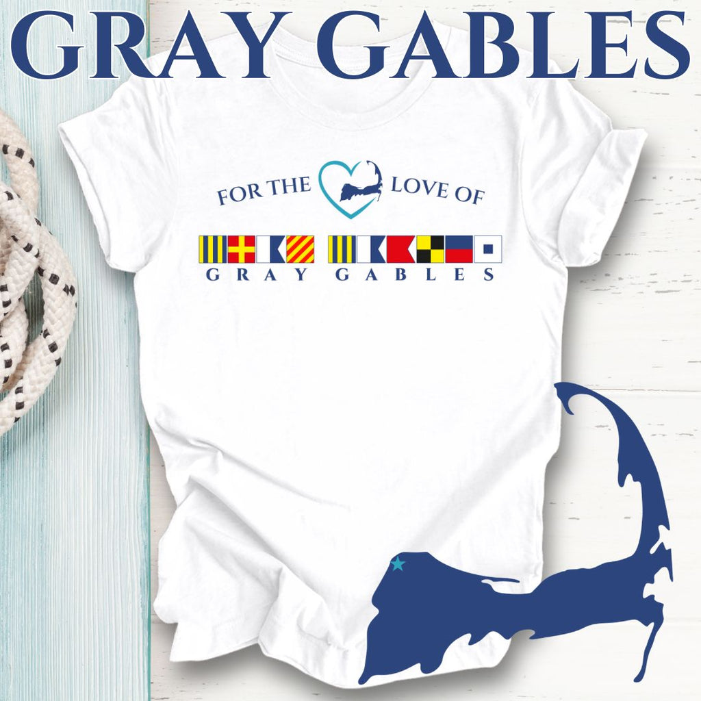 GRAY GABLES - Nautical Flag Unisex T-Shirt