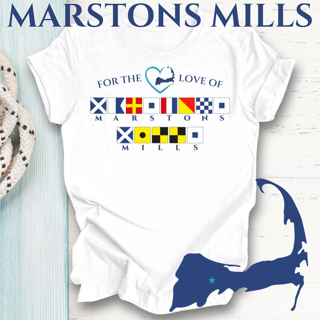 MARSTONS MILLS - Nautical Flag Unisex T-Shirt