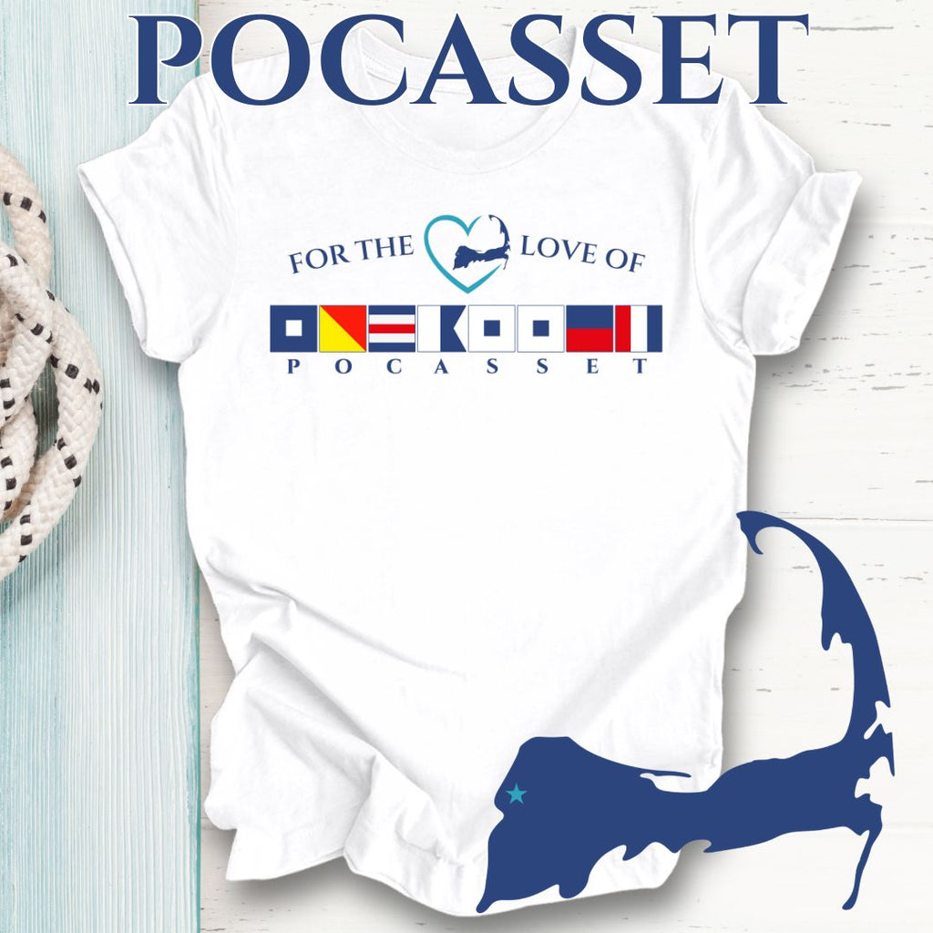 POCASSET - Nautical Flag Unisex T-Shirt