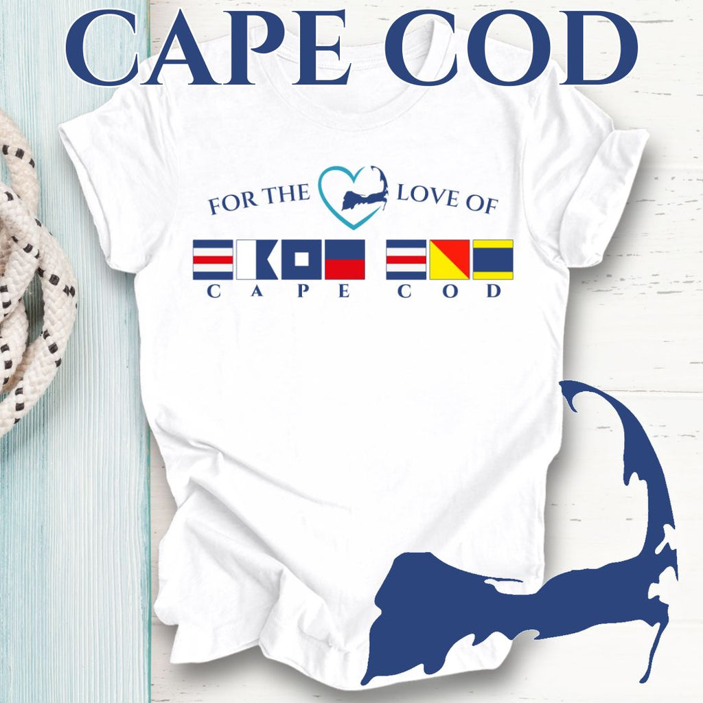 CAPE COD - Nautical Flag Unisex T-Shirt