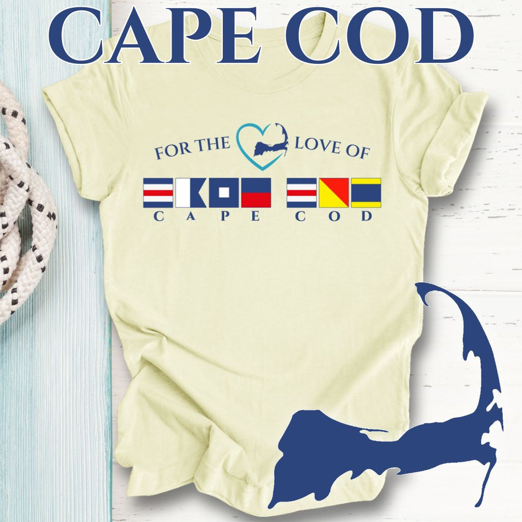 CAPE COD - Nautical Flag Unisex T-Shirt