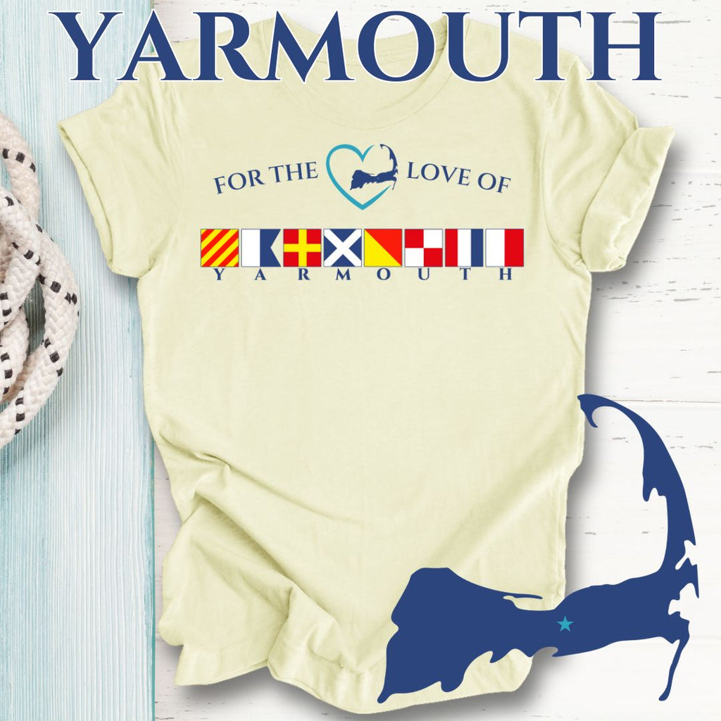 YARMOUTH - Nautical Flag Unisex T-Shirt