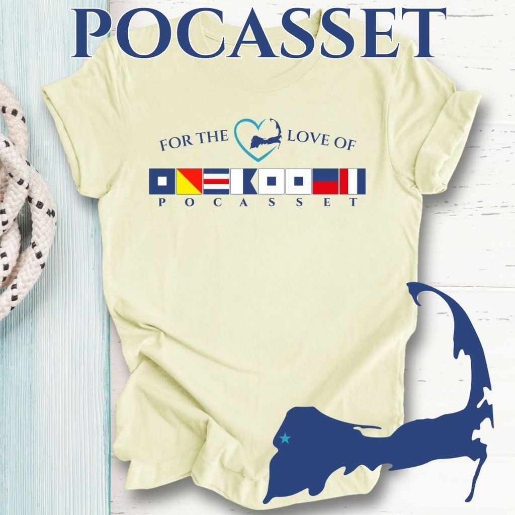 POCASSET - Nautical Flag Unisex T-Shirt