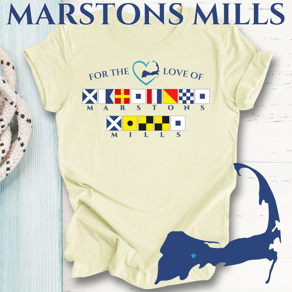 MARSTONS MILLS - Nautical Flag Unisex T-Shirt