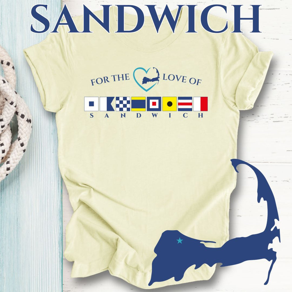 SANDWICH - Nautical Flag Unisex T-Shirt