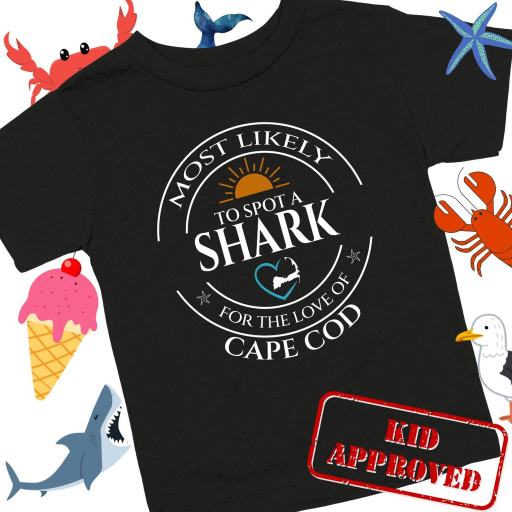Youth MOST LIKELY to spot a SHARK Short Sleeve T-Shirt