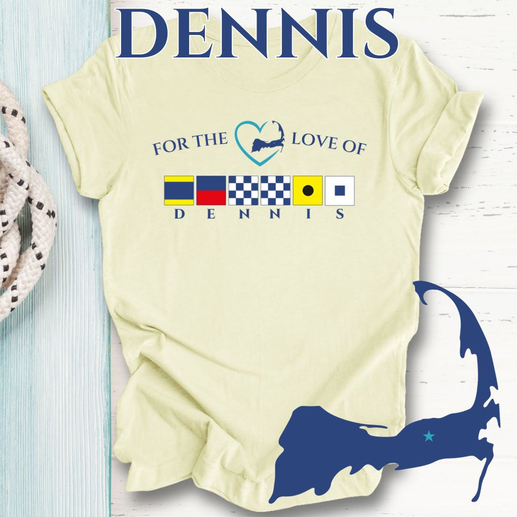 DENNIS - Nautical Flag Unisex T-Shirt