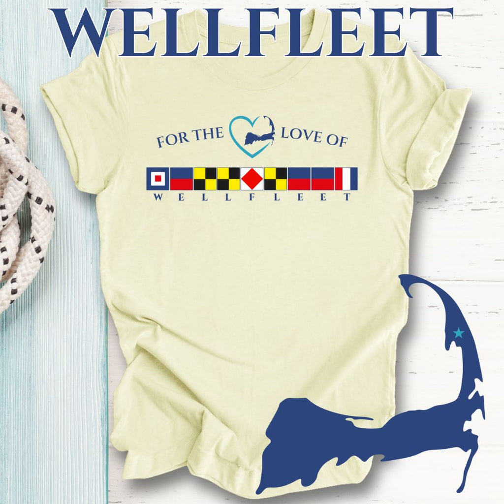 WELLFLEET - Nautical Flag Unisex T-Shirt