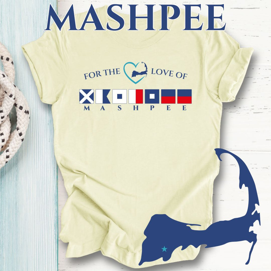 MASHPEE - Nautical Flag Unisex T-Shirt