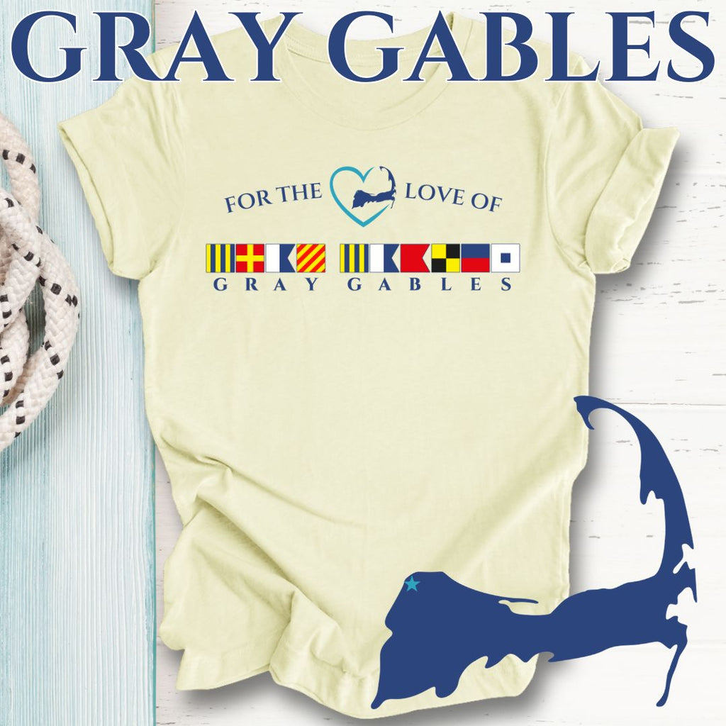 GRAY GABLES - Nautical Flag Unisex T-Shirt