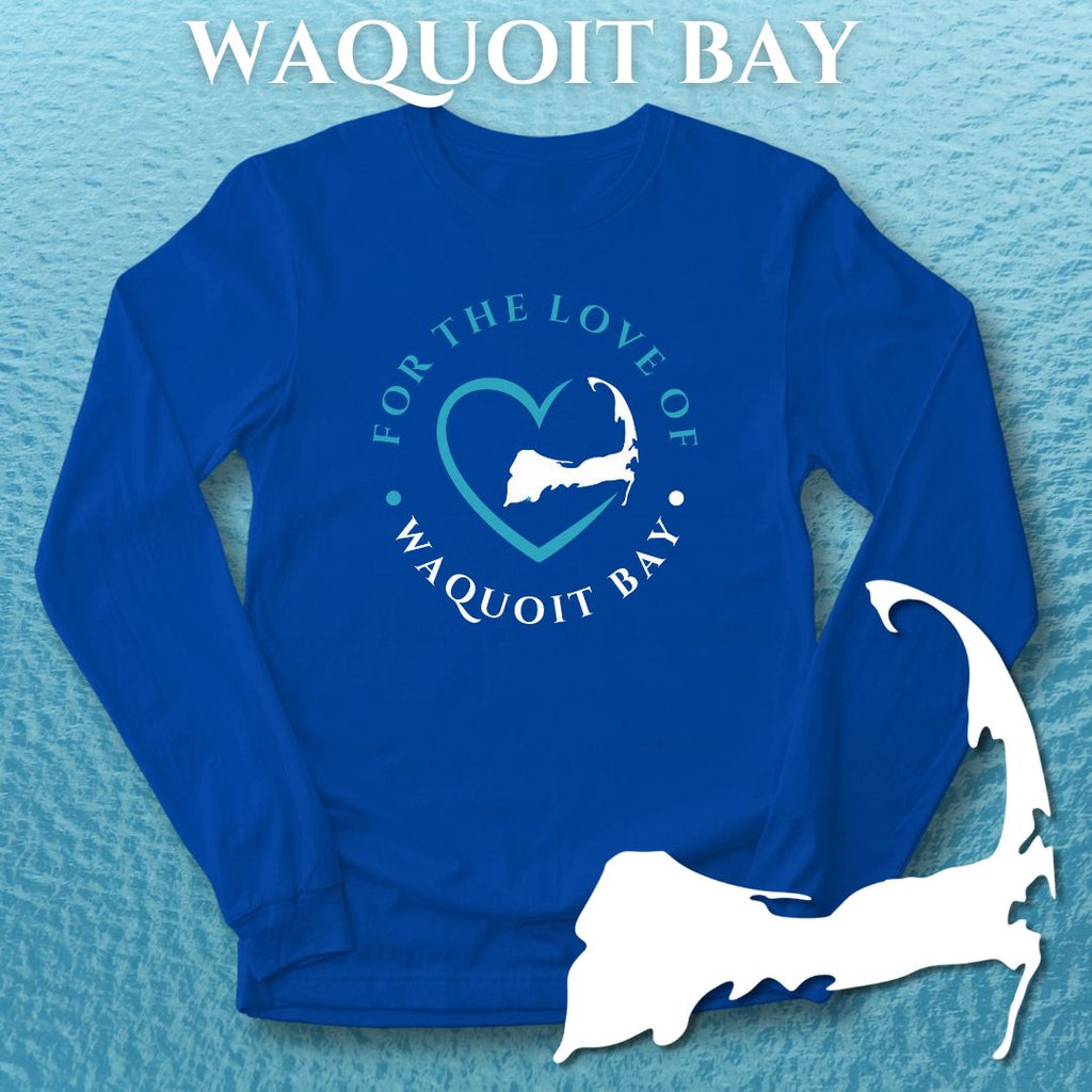 FAVORITE PLACE - For the Love of WAQUOIT BAY Unisex Long Sleeve Tee
