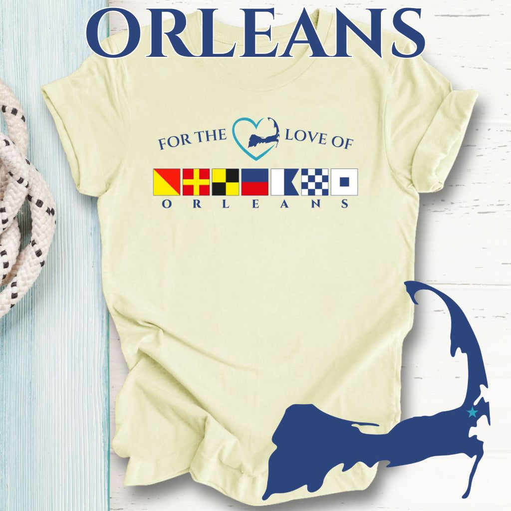 ORLEANS - Nautical Flag Unisex T-Shirt