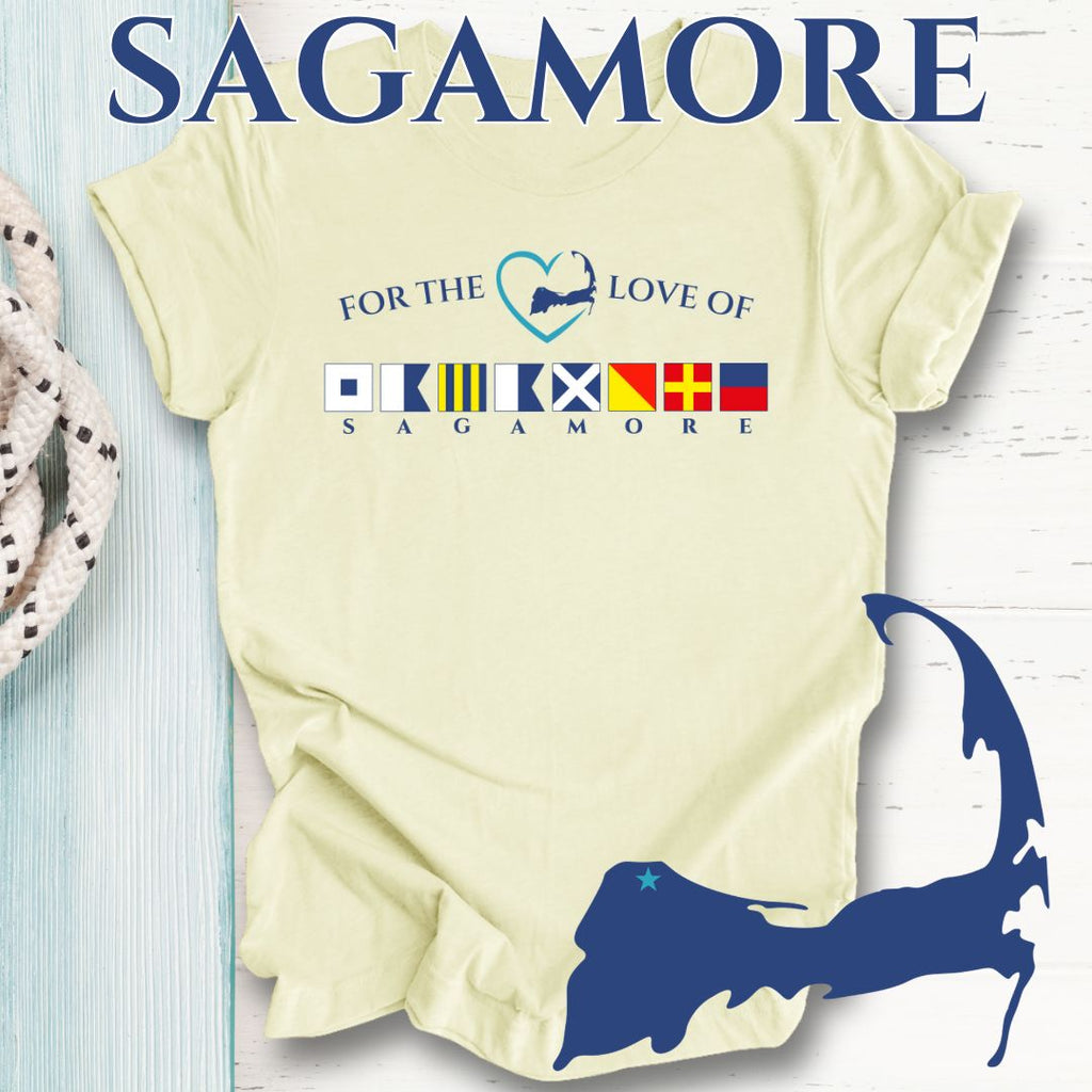 SAGAMORE - Nautical Flag Unisex T-Shirt