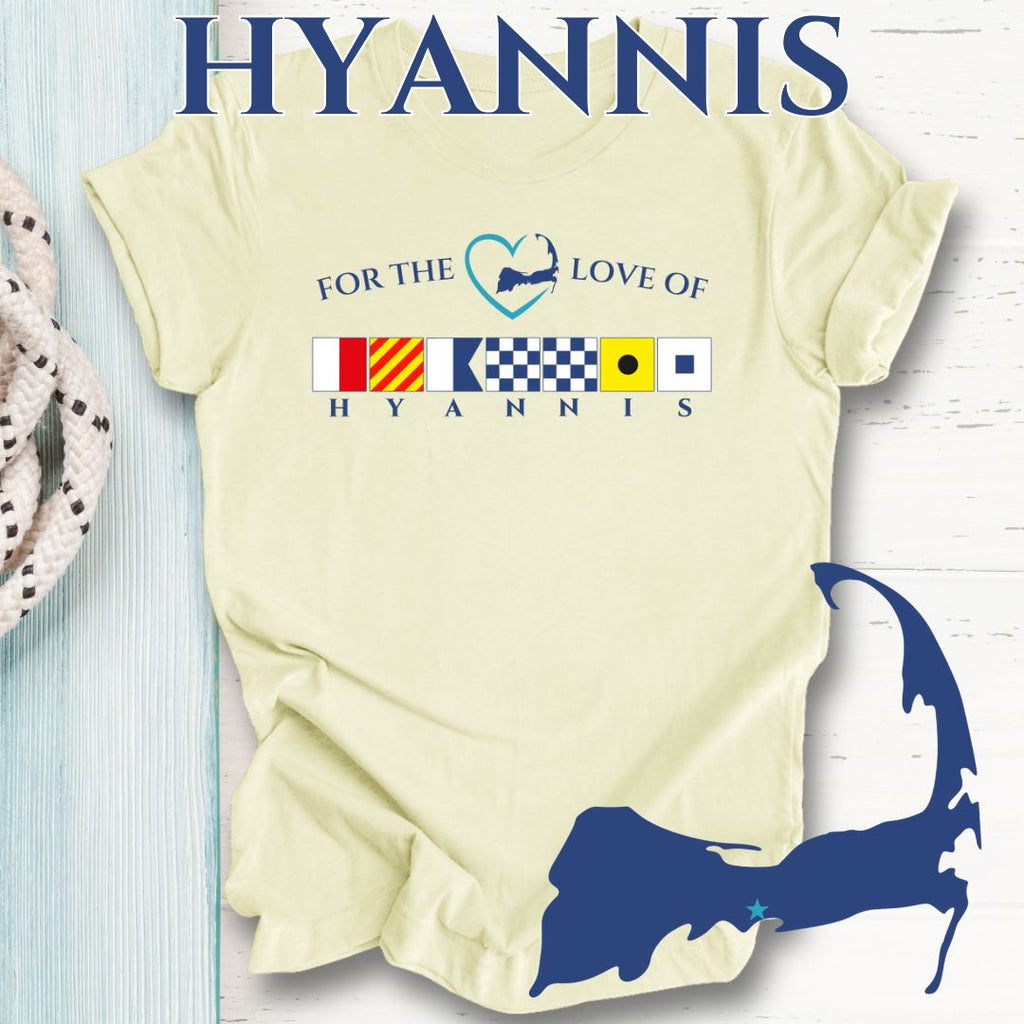 HYANNIS - Nautical Flag Unisex T-Shirt