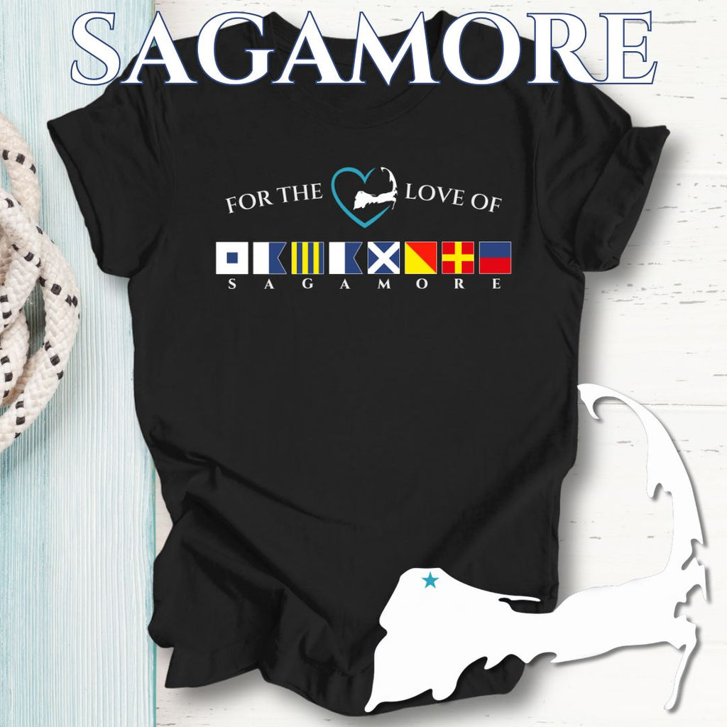 SAGAMORE - Nautical Flag Unisex T-Shirt