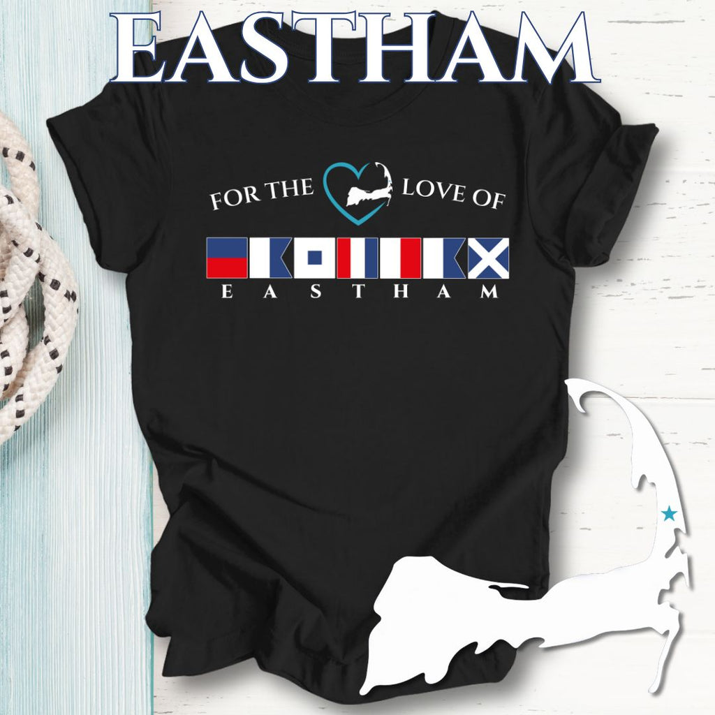 EASTHAM - Nautical Flag Unisex T-Shirt