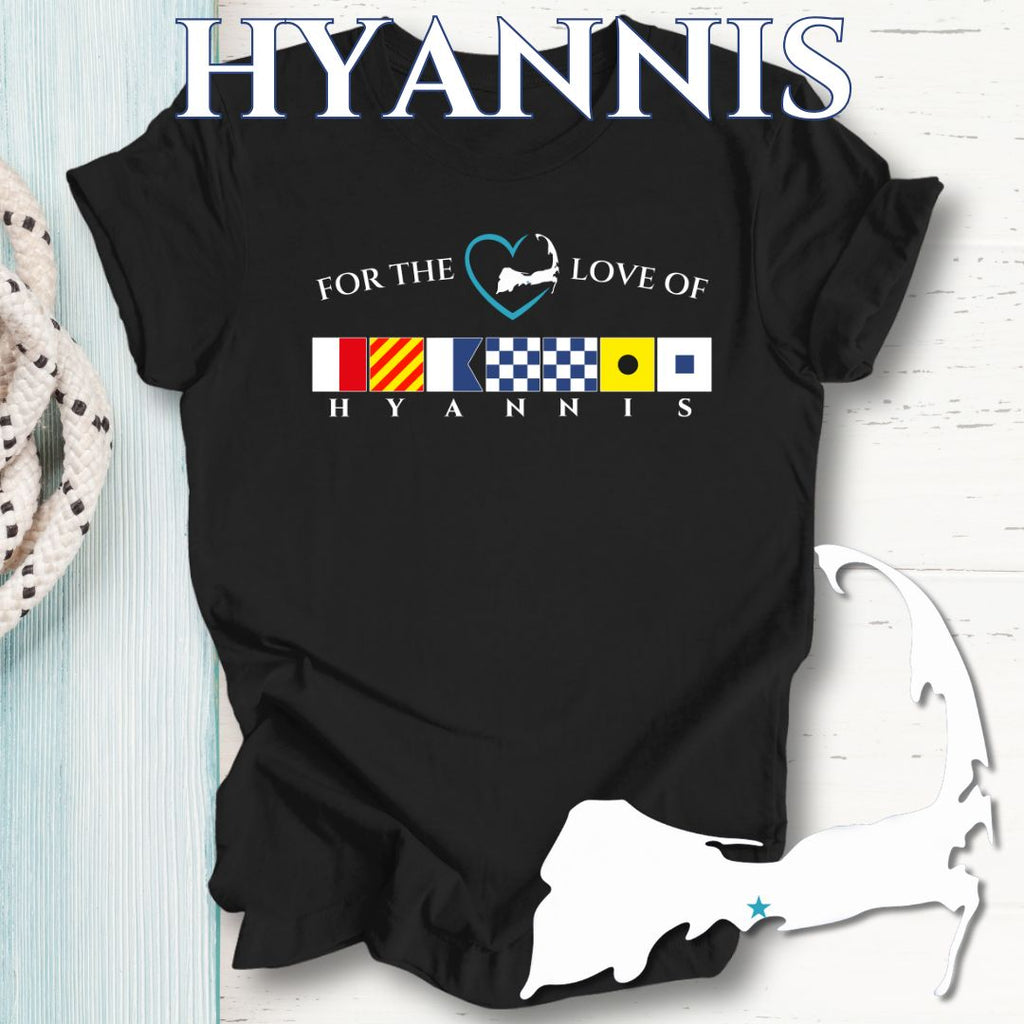 HYANNIS - Nautical Flag Unisex T-Shirt