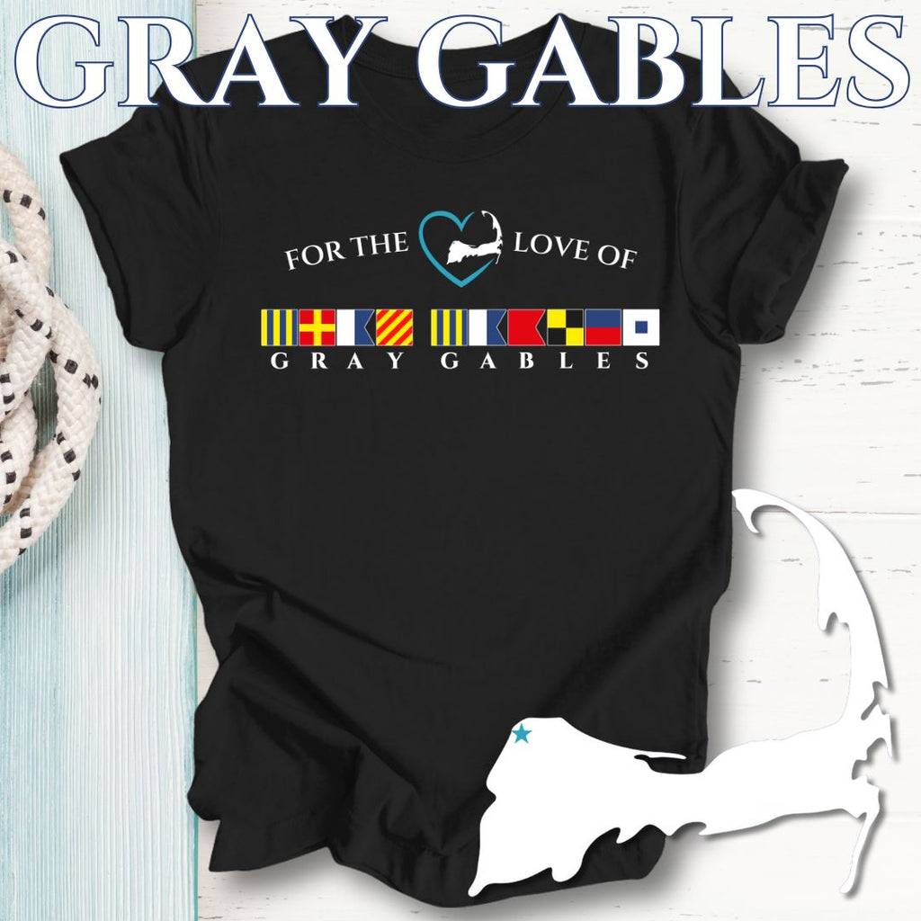 GRAY GABLES - Nautical Flag Unisex T-Shirt