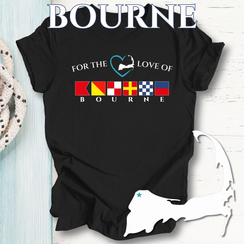 BOURNE - Nautical Flag Unisex T-Shirt