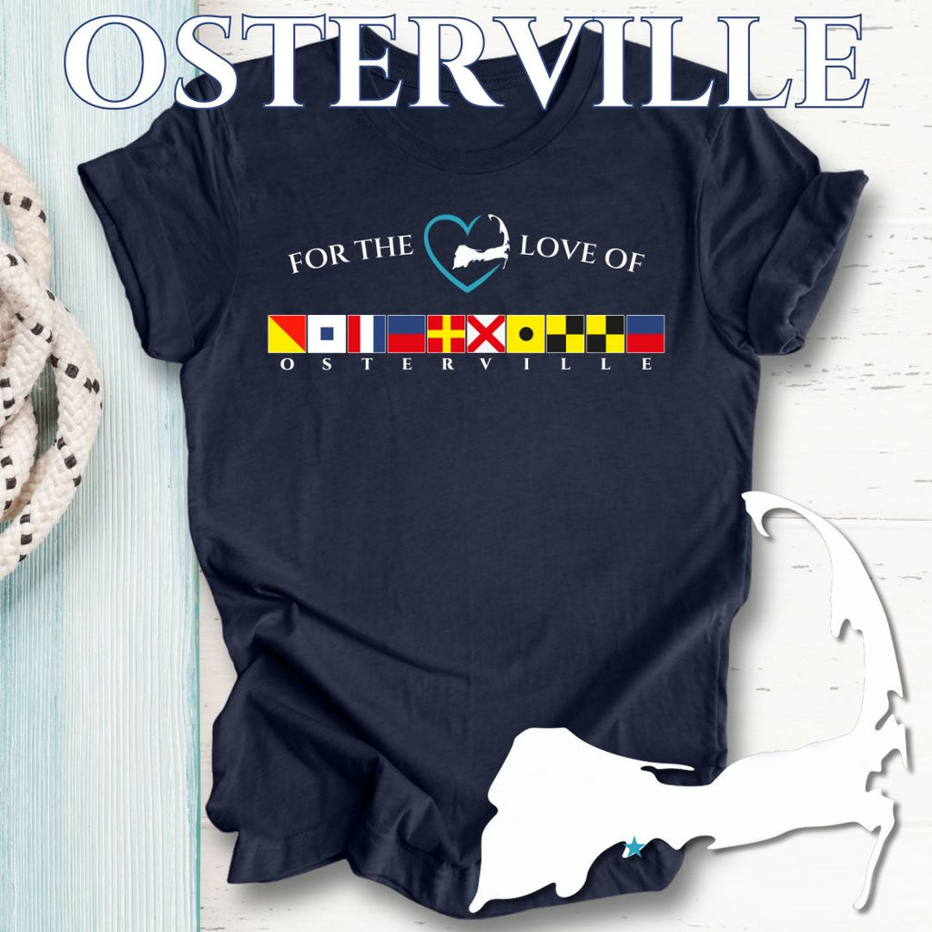 OSTERVILLE - Nautical Flag Unisex T-Shirt