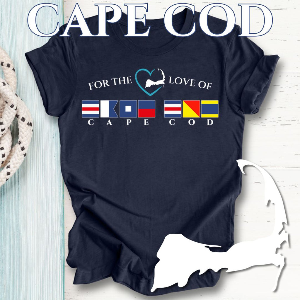 CAPE COD - Nautical Flag Unisex T-Shirt