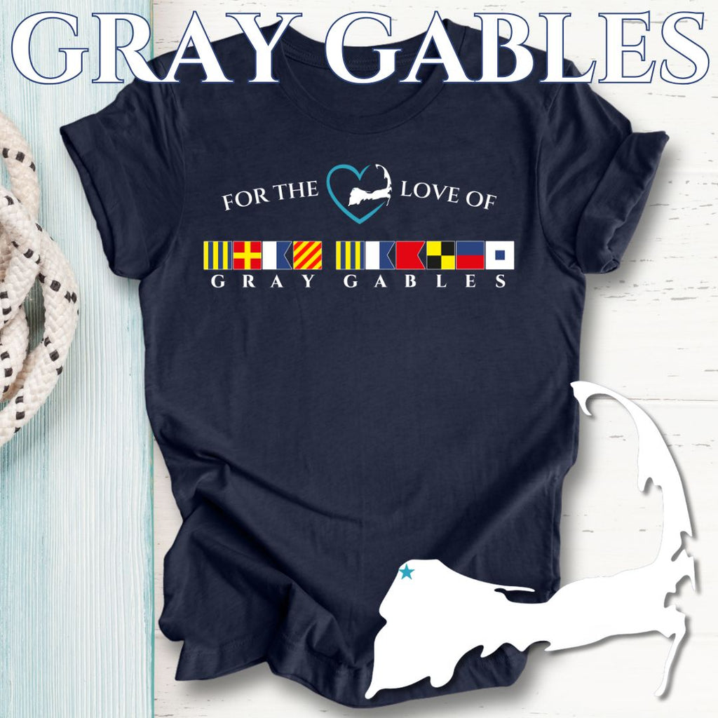 GRAY GABLES - Nautical Flag Unisex T-Shirt