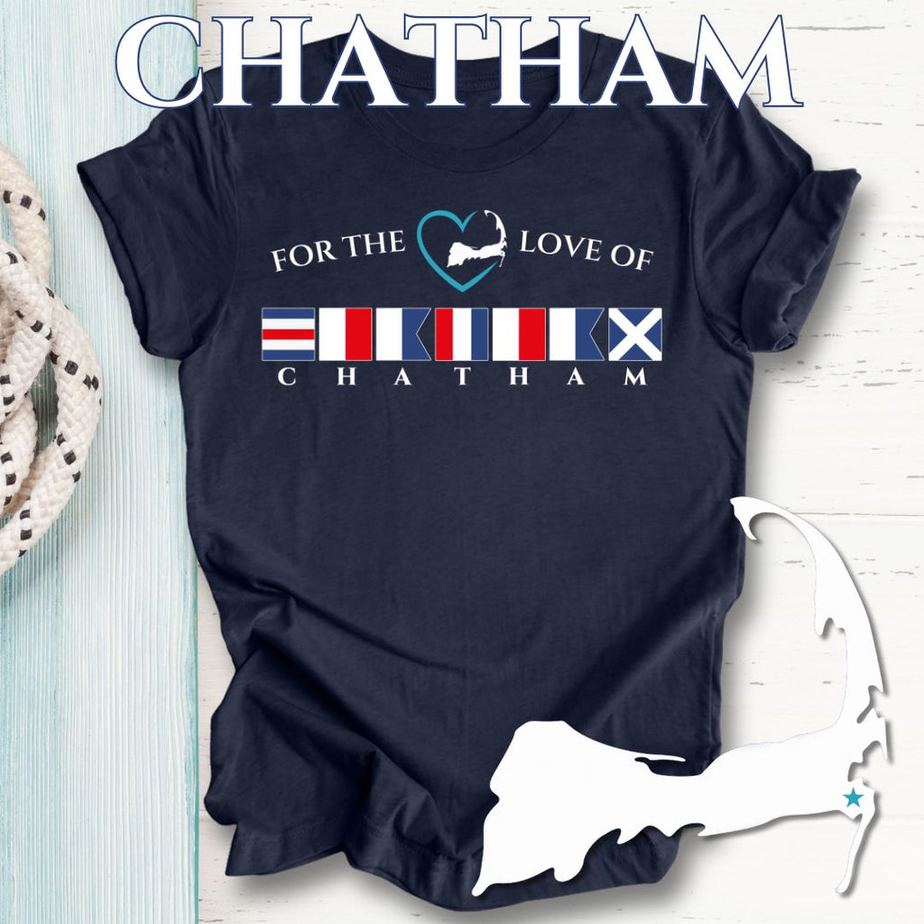 CHATHAM - Nautical Flag Unisex T-Shirt