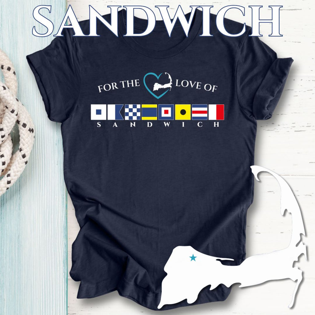 SANDWICH - Nautical Flag Unisex T-Shirt