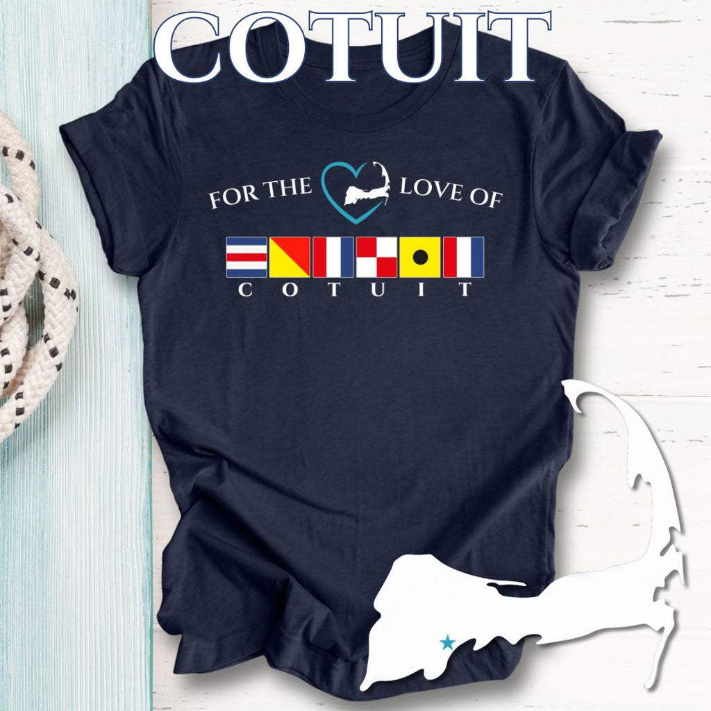 COTUIT - Nautical Flag Unisex T-Shirt